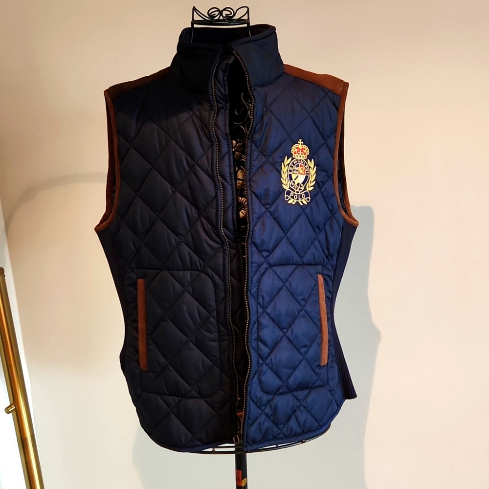 Polo, Medium, Navy blue